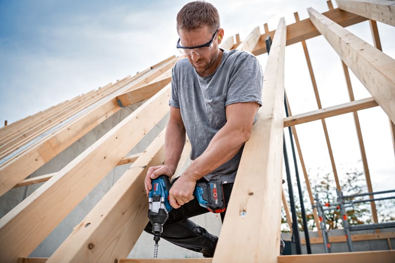 BOSCH Akku-Drehschlagschrauber GDS 18V-1050 HC