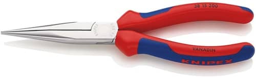 KNIPEX Mechanikerzange L.200mm Form 1 ger.Mehrkomp.-Hülle verchr.KNIPEX