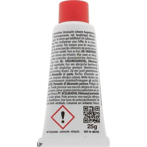PRESTO Härter f.presto 2K-Spachtelmassen rot 25g Tube PRESTO