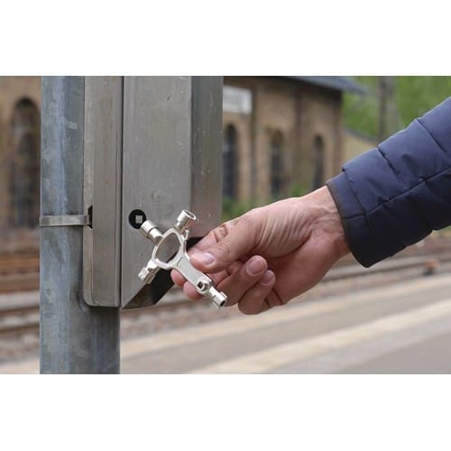 TECWERK Schaltschrankschlüssel 9 Funktionen integr.Flaschenöffner TECWERK