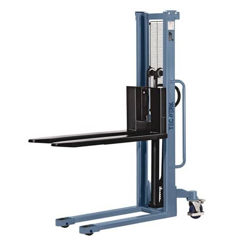 TECWERK Hochhubstapler Trgf.1000kg Gabel-L.1150mm Einfachmast Hubh.1600mm handhydr.TW