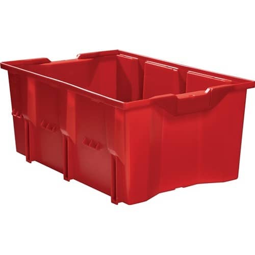 LA-KA-PE Drehstapelbehälter PP rot L480xB312xH200mm LA-KA-PE