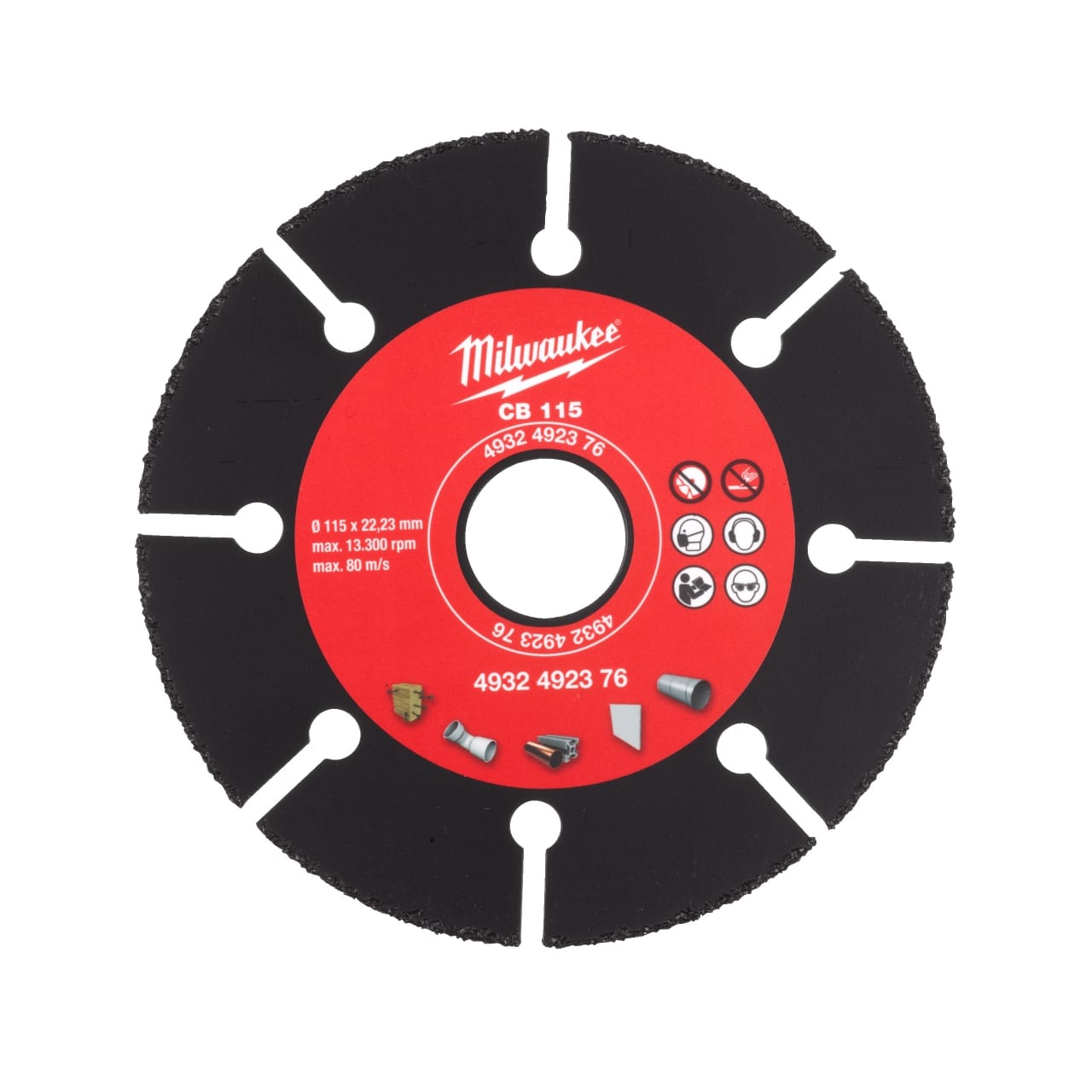 für Holz, Kunststoff, Gipskarton HM-Trennscheibe 115 mm