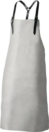 FELDTMANN Brustlatzschürze Knut L.ca.100xB.ca.80cm grau Spaltleder FELDTMANN