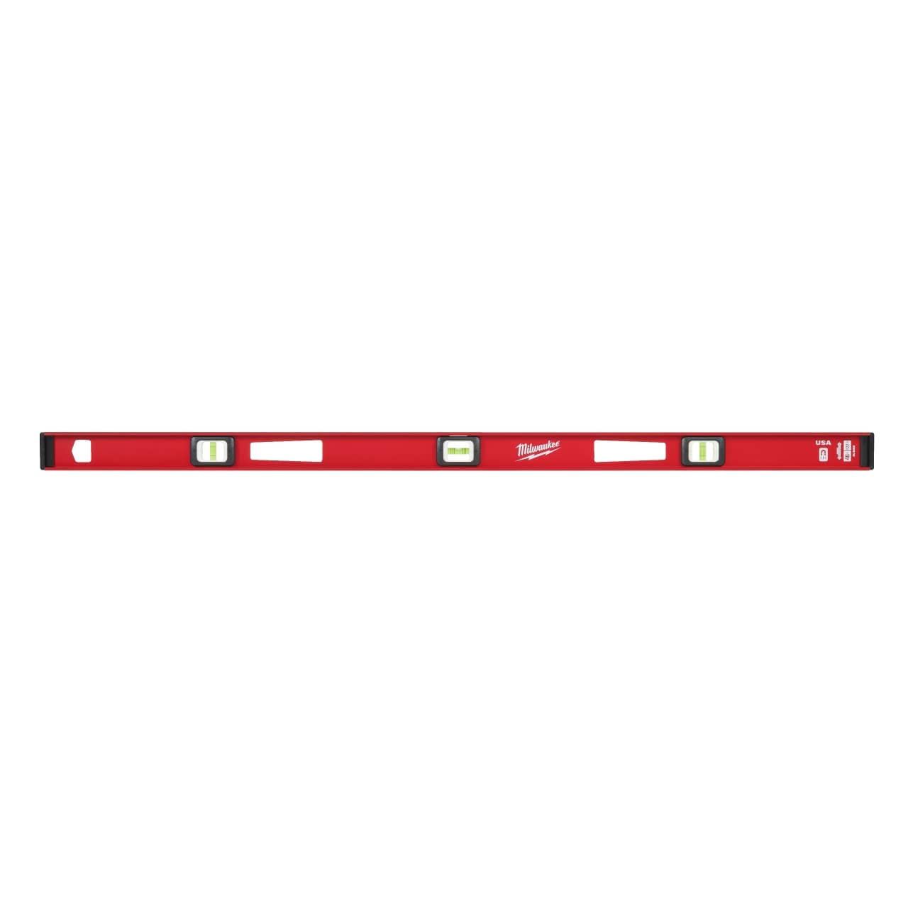 MILWAUKEE 120 cm magnetisch Wasserwaage Doppel-T-Profil