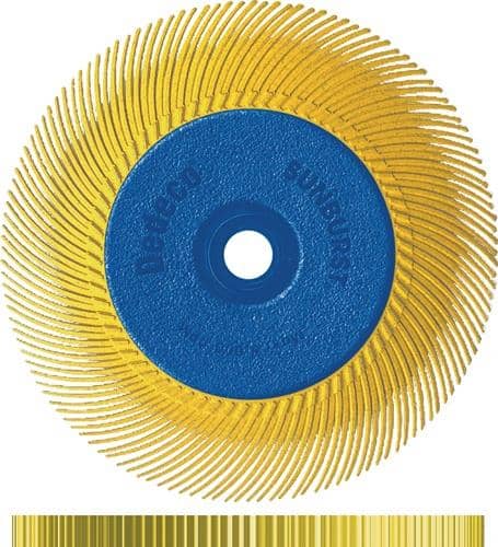 TYROLIT Radialbürste SUNBURST Ø152xB12,7x25,4mm 80 Alox/Korund TYROLIT