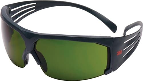 3M Schweißerbrille SecureFit™ 600 EN 166,EN 169 PC Bügel grau,Scheibe grün IR3,0 3M