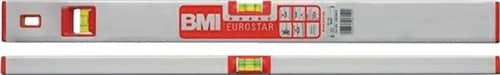 Wasserwaage EUROSTAR Aluminium silber ± 0,5mm/m BMI