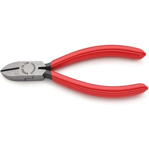 KNIPEX Seitenschneider L.125mm Kopf pol.Ku.-Überzug KNIPEX