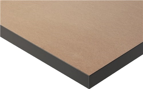 RAU Arbeitstisch B1250xT800xH760-1080mm Arbeitsplatte MDF Gestell lichtgrau