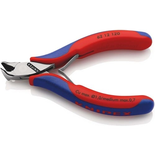 KNIPEX Elektronik-Schrägschneider L.120mm Facette nein pol.KNIPEX