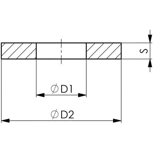 AMF U-Scheibe DIN 6340 f.Schrauben M20 Bohrungs-D.21mm AMF