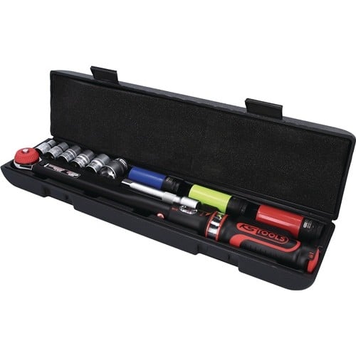KS TOOLS Drehmomentschlüsselset ERGOTORQUE precision 11-tlg.20-200 Nm 1/2 Zoll