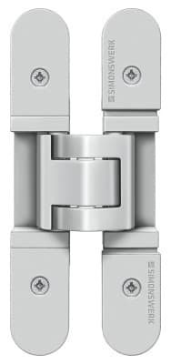 SIMONSWERK Verdecktliegendes Türband TECTUS® TE 527 3D, edelstahloptik