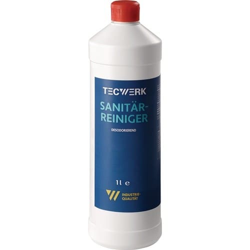 TECWERK Sanitärreiniger 1l Flasche TECWERK