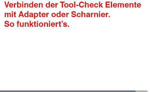 WERA Scharnier 9550 f.f.Tool-Check Modular WERA