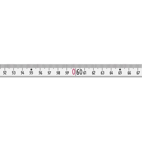 BMI Kapselbandmaß RADIUS L.30m Band-B.13mm A mm/cm EG II Ku.weiß Stahlmaßband BMI