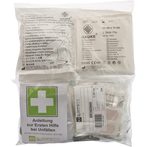 B-SAFETY Verbandstoff-Füllung Stand.25x32cm max.5 J.B-SAFETY