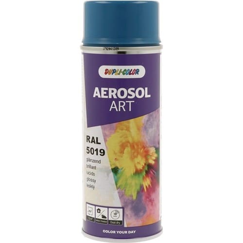 DUPLI-COLOR Buntlackspray AEROSOL Art capriblau glänzend RAL 5019 400ml Spraydose