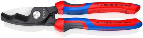 KNIPEX Kabelschere L.200mm Comfort-Griff KNIPEX