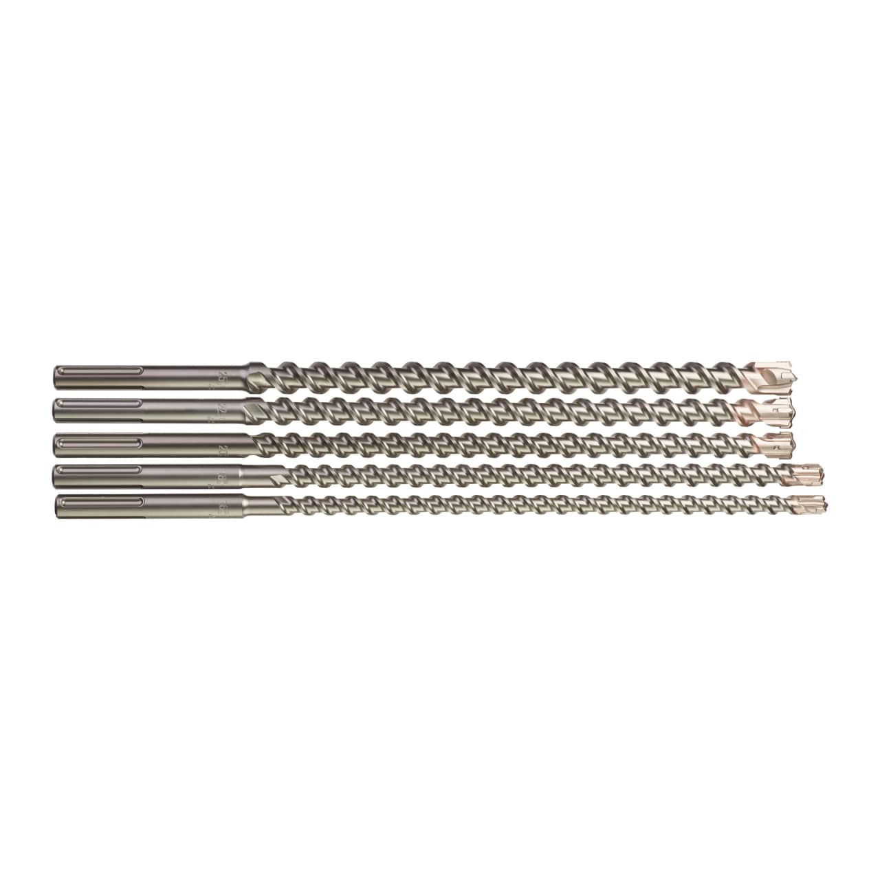 MILWAUKEE 16/18 x 540 mm, 20/22/25 x 520 mm Hammerbohrer SDS-Max Set 5-teilig