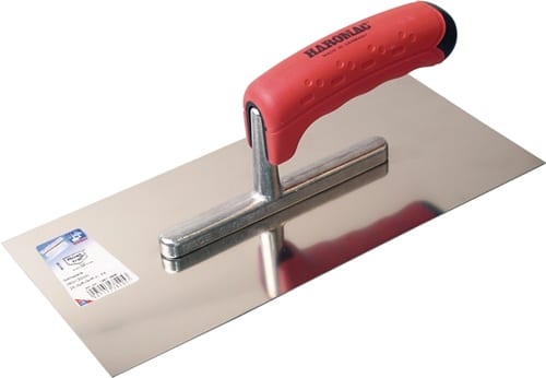 HAROMAC Glättekelle L.280mm B.130mm 2K-Griff rostfr.VA HAROMAC