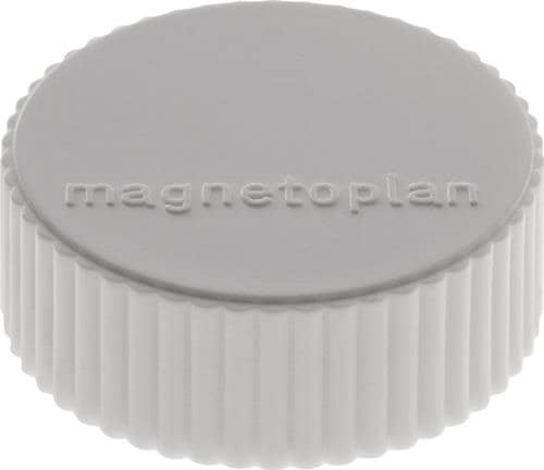 MAGNETOPLAN Magnet Super D.34mm grau MAGNETOPLAN