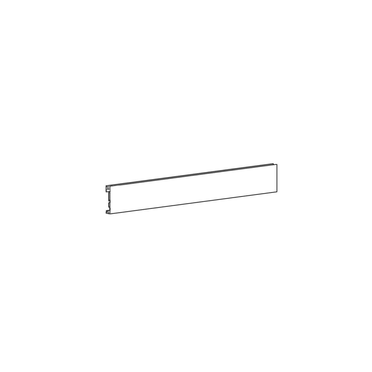 HETTICH AvanTech YOU Trägerprofil für gestaltbare Innenfront, weiß, 9257664
