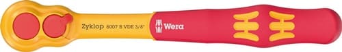 WERA Hebelumsch.kn.8007 B VDE 3/8 Zoll 80 Z.VDE isol.WERA
