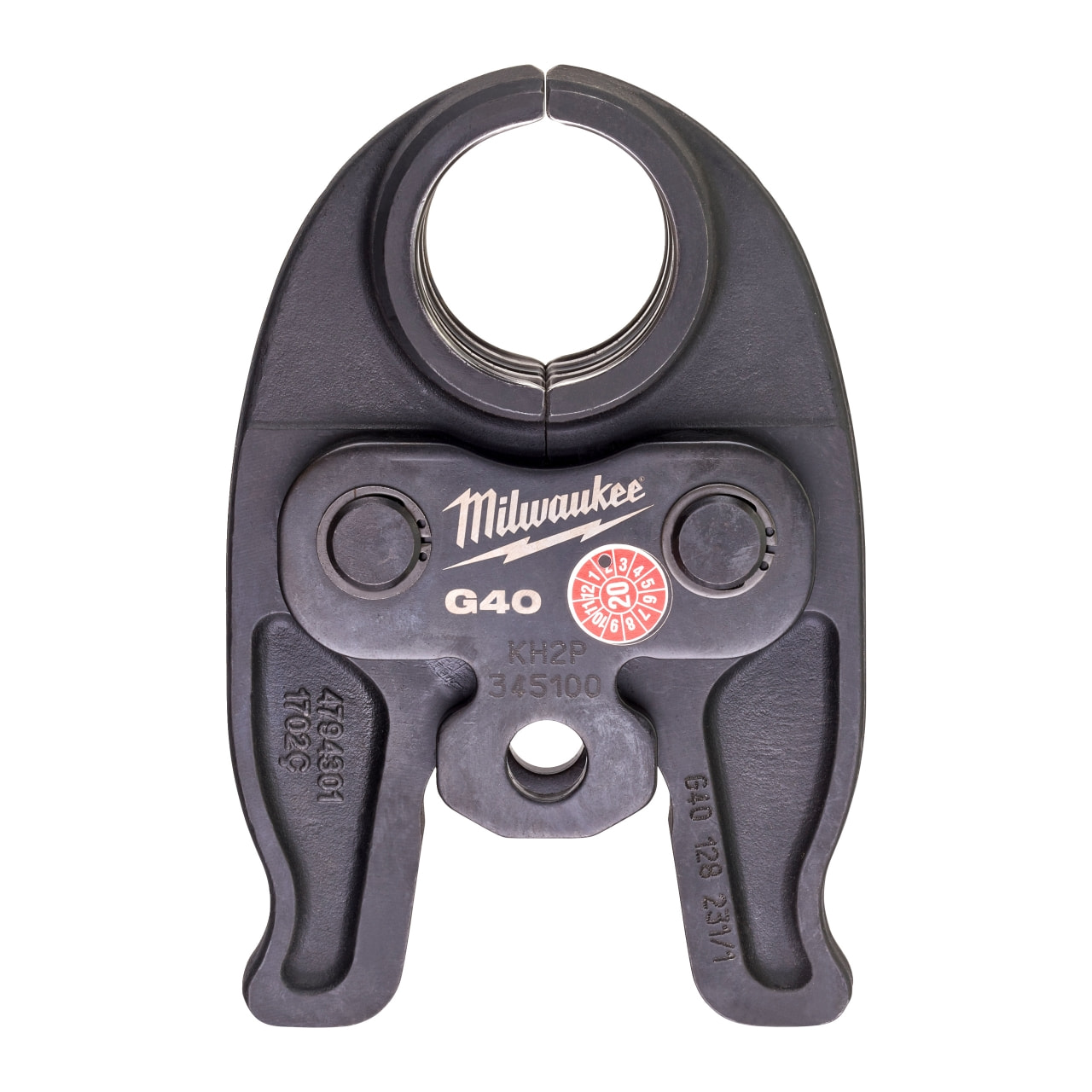 MILWAUKEE Nennweite G40 für 12 V Presswerkzeug Pressbacke J12-G40