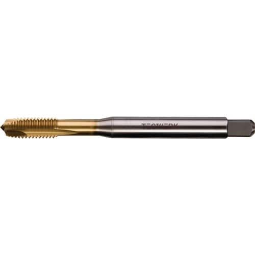 TECWERK Maschinengewindebohrer DIN 371B M3x0,5mm HSS-Co TiN 6H TECWERK