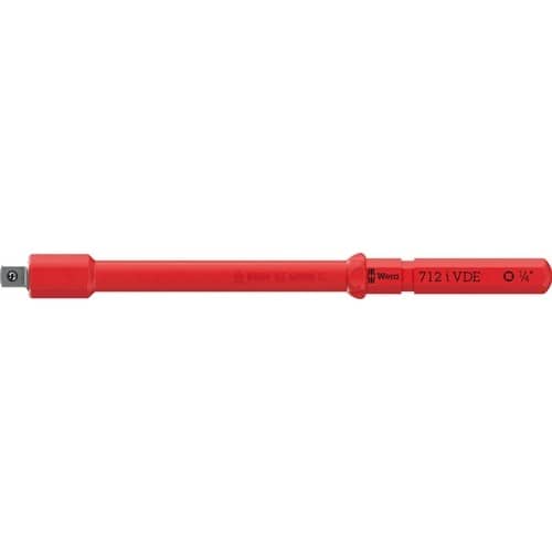 WERA VDE Wechselklingen-Adapter f.Steckschlüsseleins.,1/4" VDE isol.05006642001 WERA