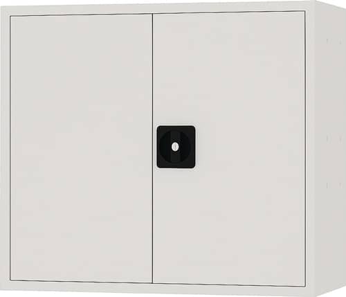BEDRUNKA+HIRTH Hängeschrank H600xB700xT200mm Vollblechtür lichtgrau/lichtgrau