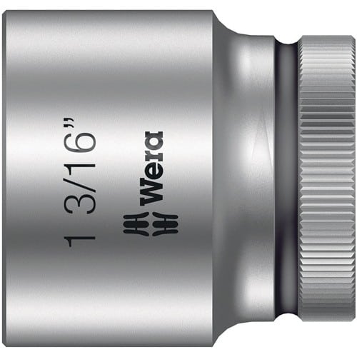WERA Steckschlüsseleinsatz 8790 HMC Außen-6-kant SW1 3/16Zoll L.42mm Vierkant1/2Zoll