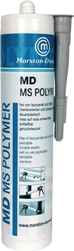 MARSTON Kleb- u. Dichtstoff MD-MS Polymer grau 440g Kartusche