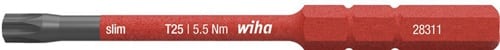 WIHA Wechselkl.SlimBit electric TORX T 25x75mm VDE isol.WIHA