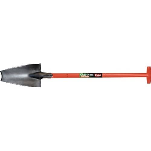 POLET Baumwurzelspaten 38x14cm Gartenspaten m.scharfen Zähnen POLET