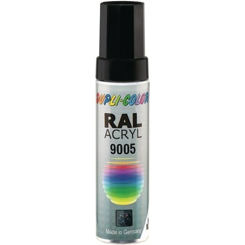 DUPLI-COLOR Lackstift tiefschwarz ma RAL 9005 12 ml Stift DUPLI-COLOR
