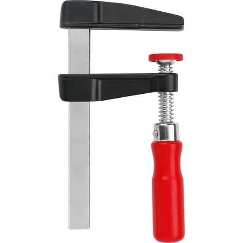 BESSEY Druckgussschraubzwinge LM Spann-W.150mm A.50mm Holzgriff 15x5mm BESSEY