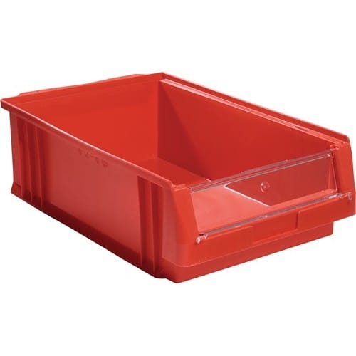 LA-KA-PE Sichtlagerkasten PLK L500xB315xH150mm PP rot LA-KA-PE