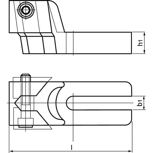 AMF Tiefspannbacke Maxi-Bulle,Nr. 6494 16/18/20mm AMF