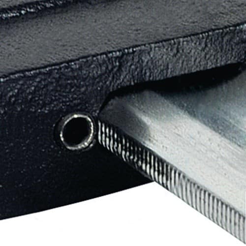 TECWERK Temperguss-Schraubzwinge Spann-W.120mm A.65mm 3K-Griff 22x6mm TECWERK