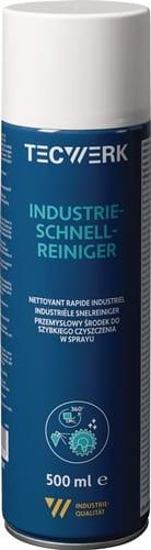 Industrieschnellreiniger 500ml Spraydose TECWERK