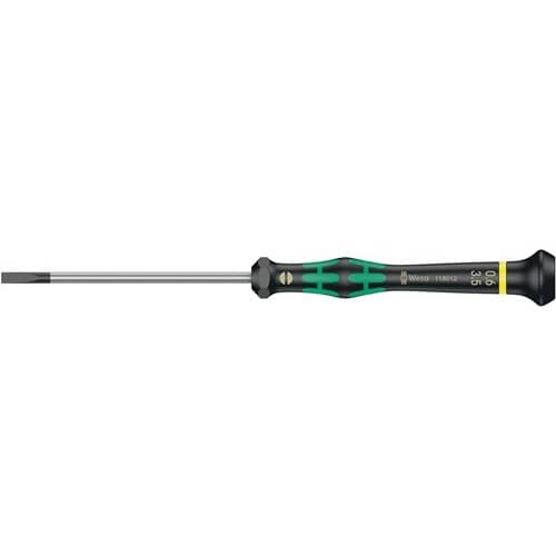 WERA Elektronik-Feinmechanik-Schraubendreher 2035 3,5mm Klingen-L.80mm WERA