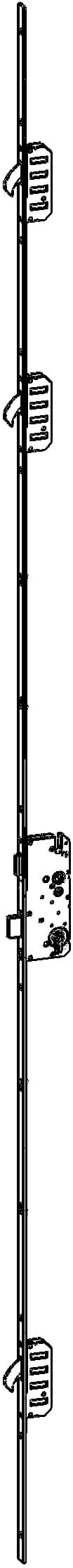 WINKHAUS Mehrfachverriegelung STV F2069 M3, 10/92, Falle Standard, Stahl