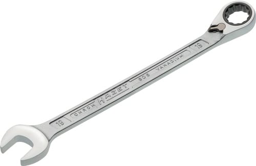 HAZET Maulringratschenschlüssel 606 SW 19mm L.268,3mm umschaltbar,Rings.15Grad HAZET