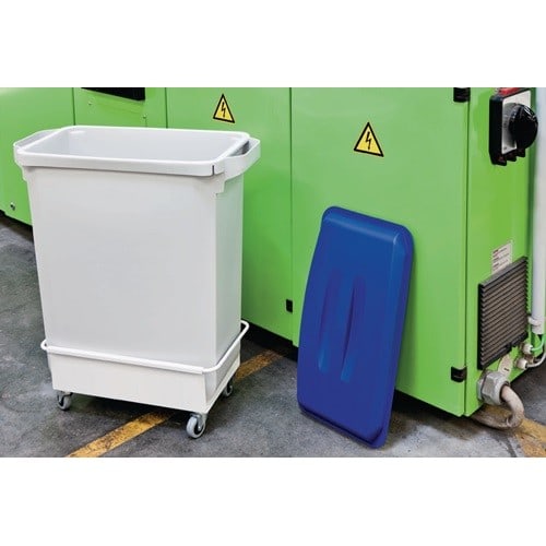DURABLE Wertstoffsammler 60l H600xB280xT590mm grau o.Deckel,lebensmittelecht DURABLE