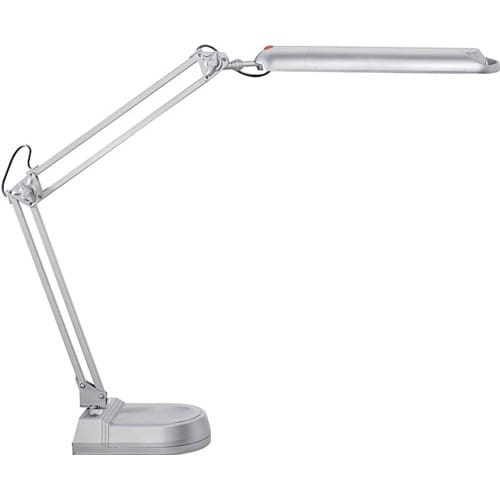 Schreibtischleuchte Metall/Ku.silber H.max.410mm Standfuß m.LED