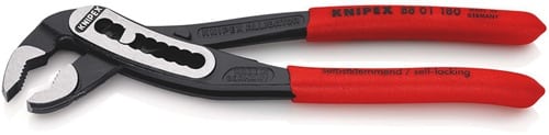 KNIPEX Wasserpumpenzange Alligator® L.180mm Spann-W.36mm pol.Ku.-Überzug KNIPEX
