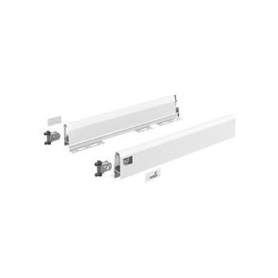 HETTICH Set Zarge ArciTech, 94 mm / 550 mm, weiß, links und rechts, 9149268